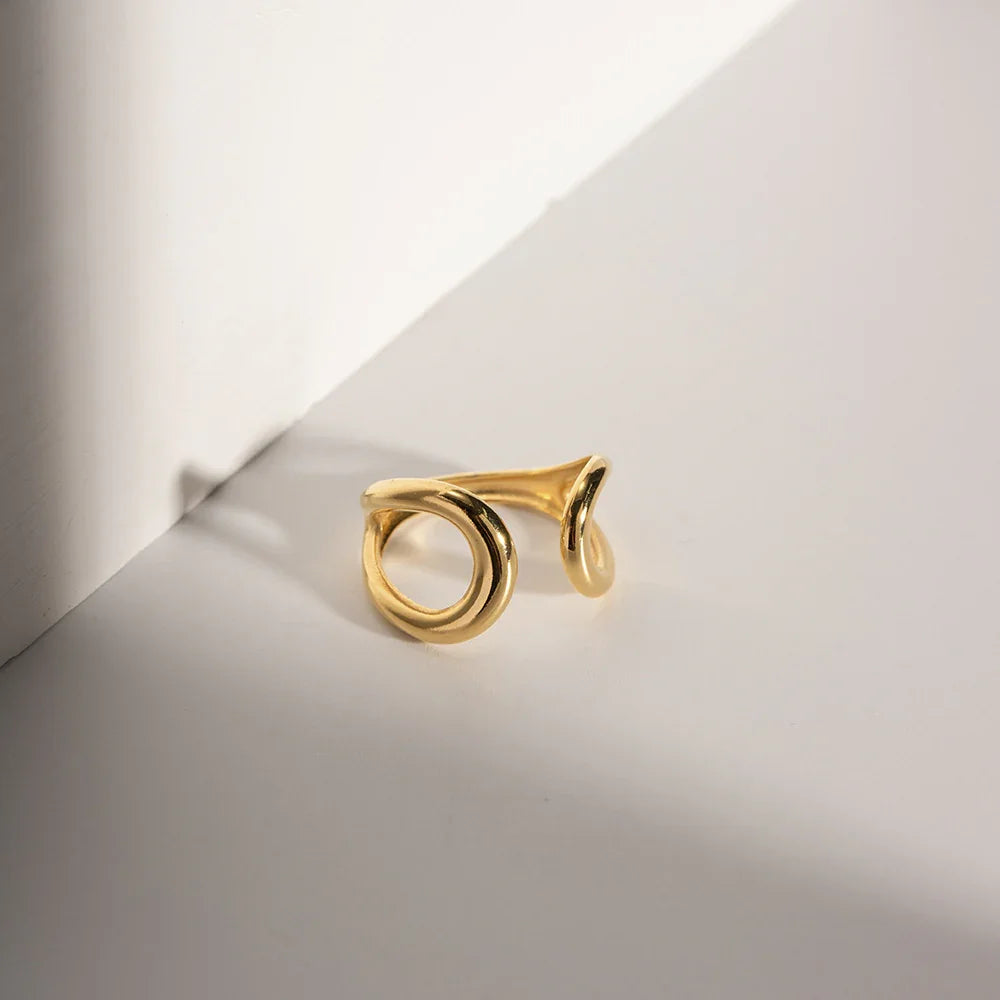 [GALE]Jackie Twisted Band Ring