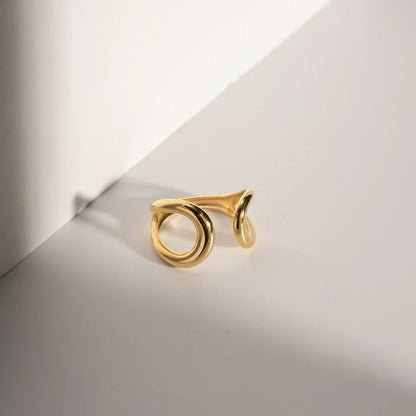 [GALE]Jackie Twisted Band Ring