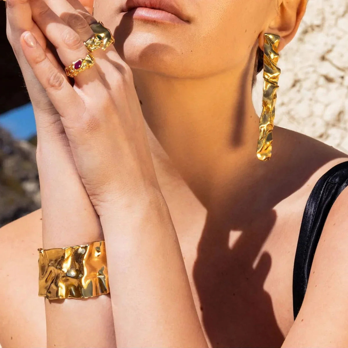 [GALE]Hope Gold Bangle