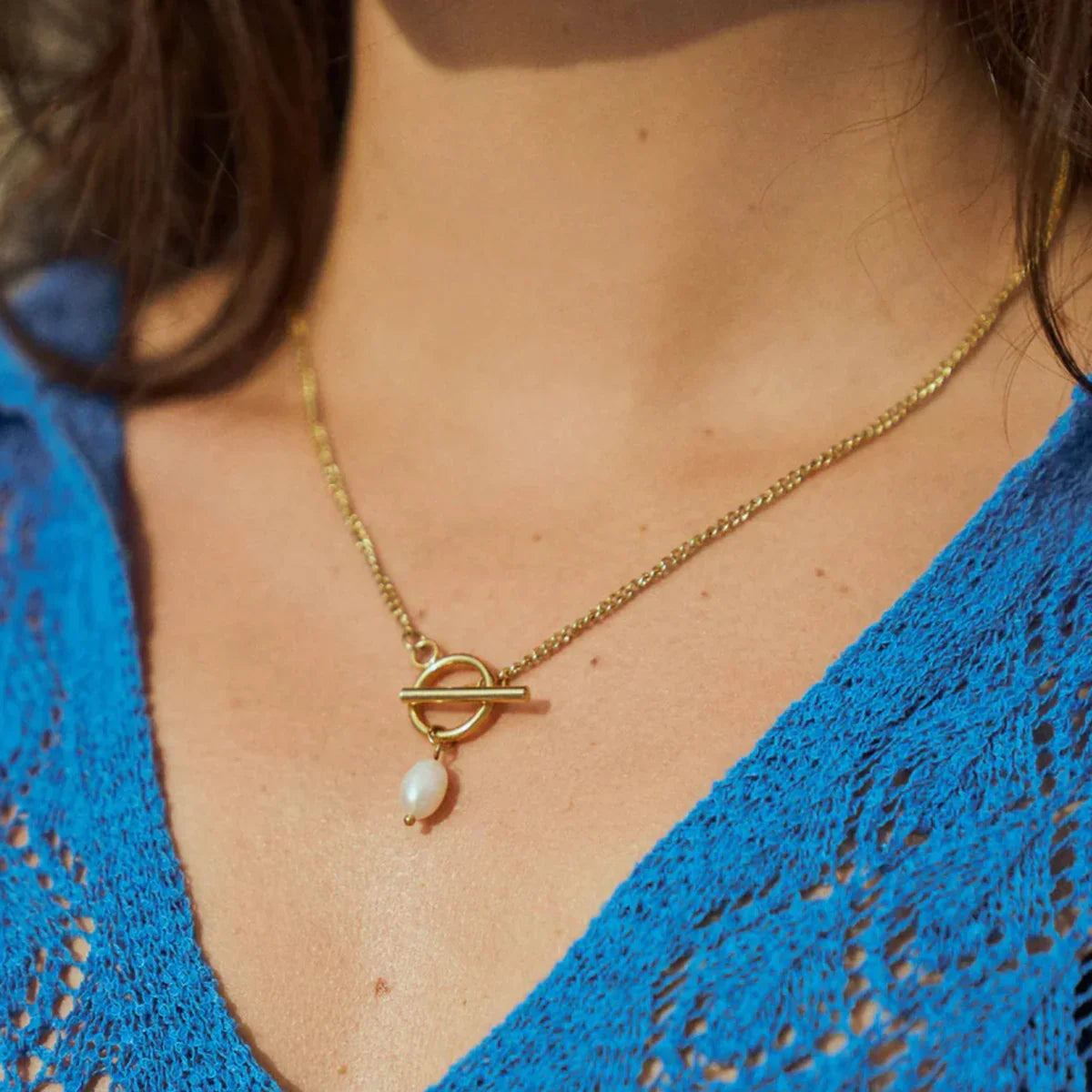[GALE]Ellen Freshwater Pearl Necklace