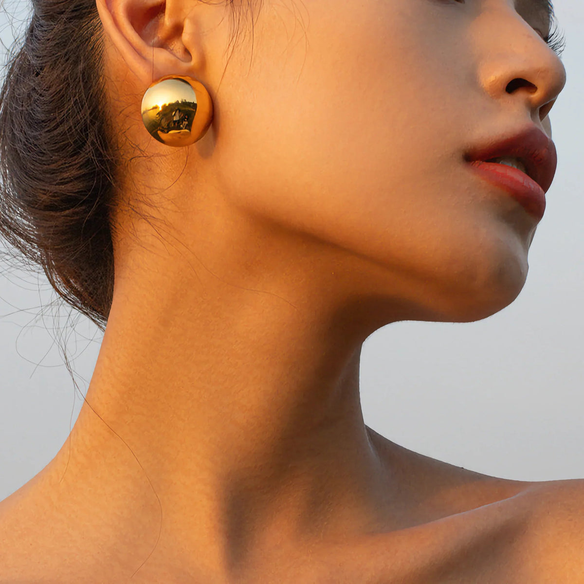 [GALE]Briar Gold Earrings