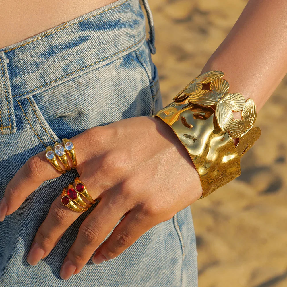 [GALE]Hope Gold Bangle