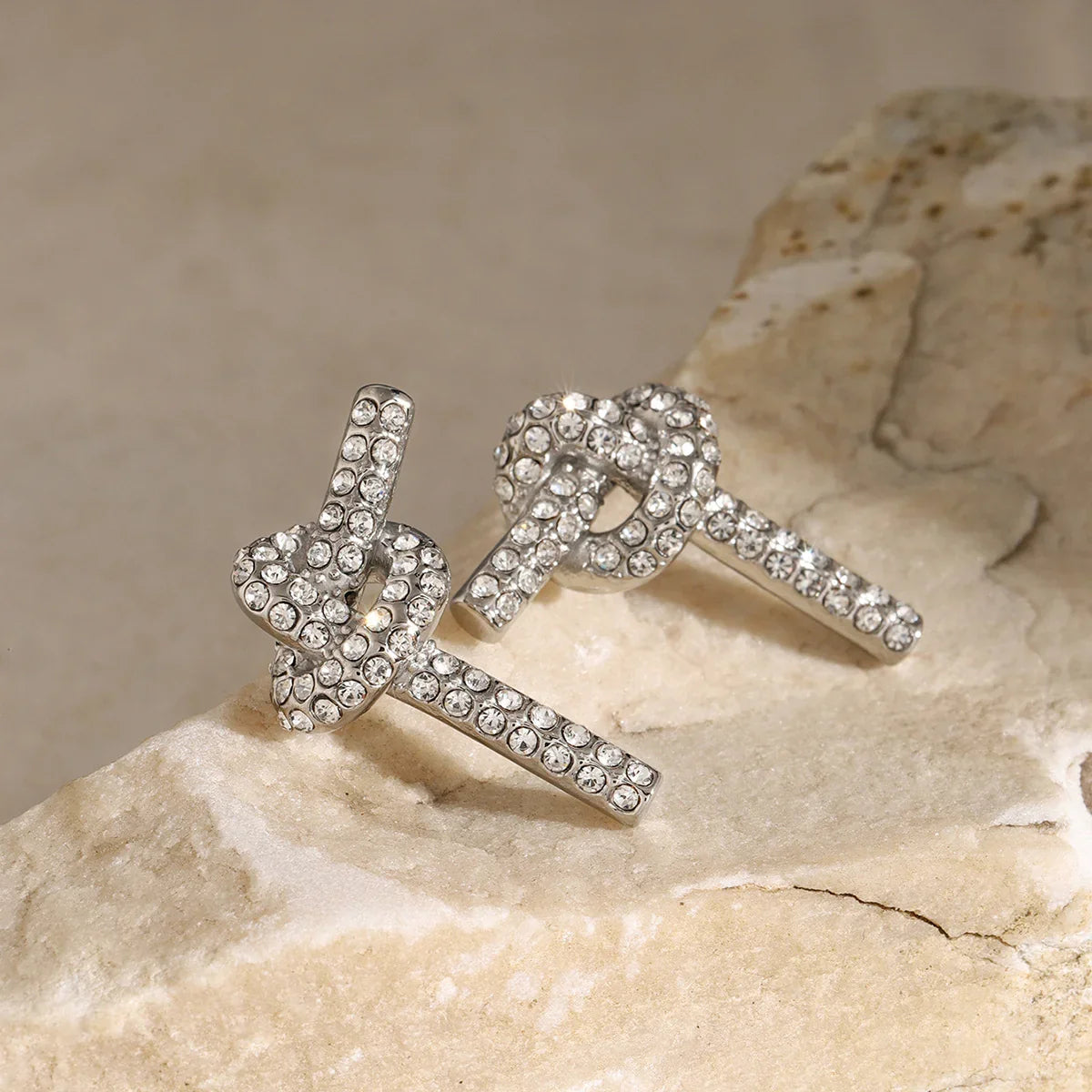 [GALE]Francesca Diamond Earrings