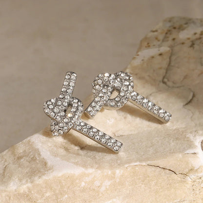 [GALE]Francesca Diamond Earrings