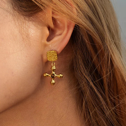 [GALE]Della Gold Earrings