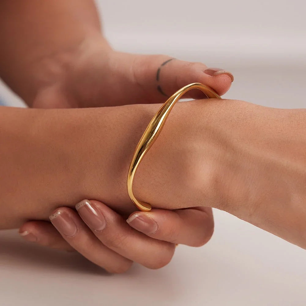 [GALE]Tiffany Gold Bangle
