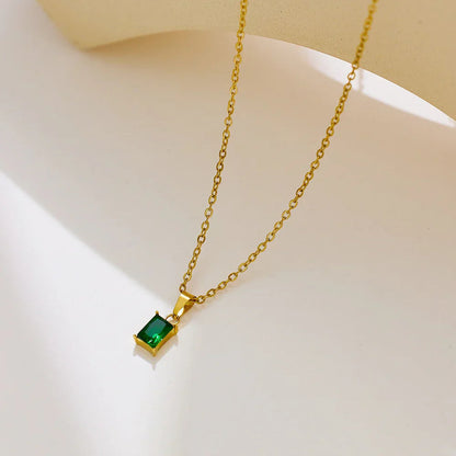 [GALE]Emi Green Necklace