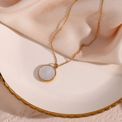 [GALE]Evangeline Lunar Gold Necklace
