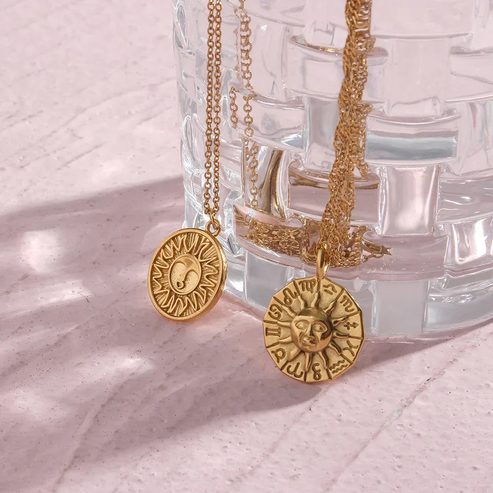 [GALE]Soleil Gold Necklace