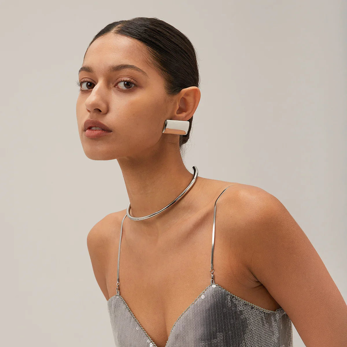 [GALE]Willia Gold Earrings
