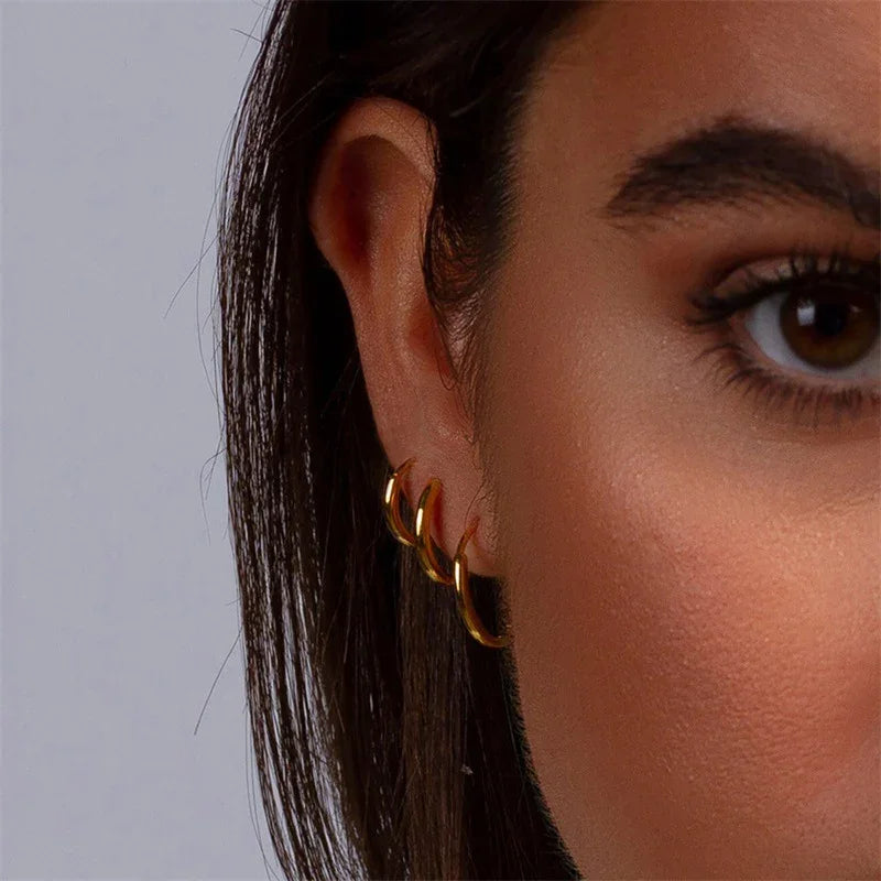 [GALE]Classic Round Hoops