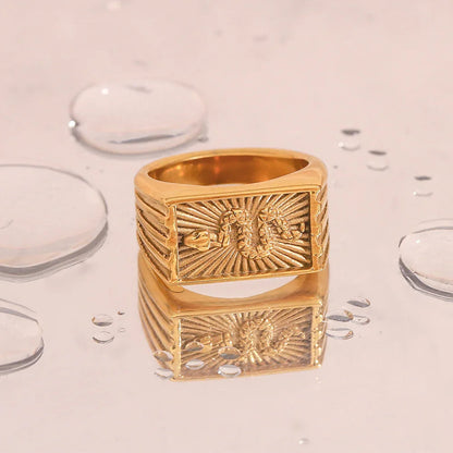 [GALE]Miles Gold Ring