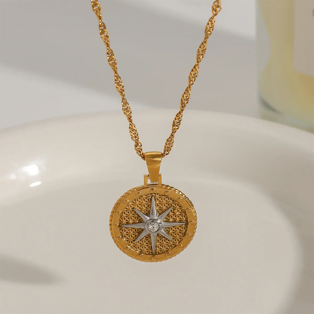 [GALE]Parker Gold Star Pendant