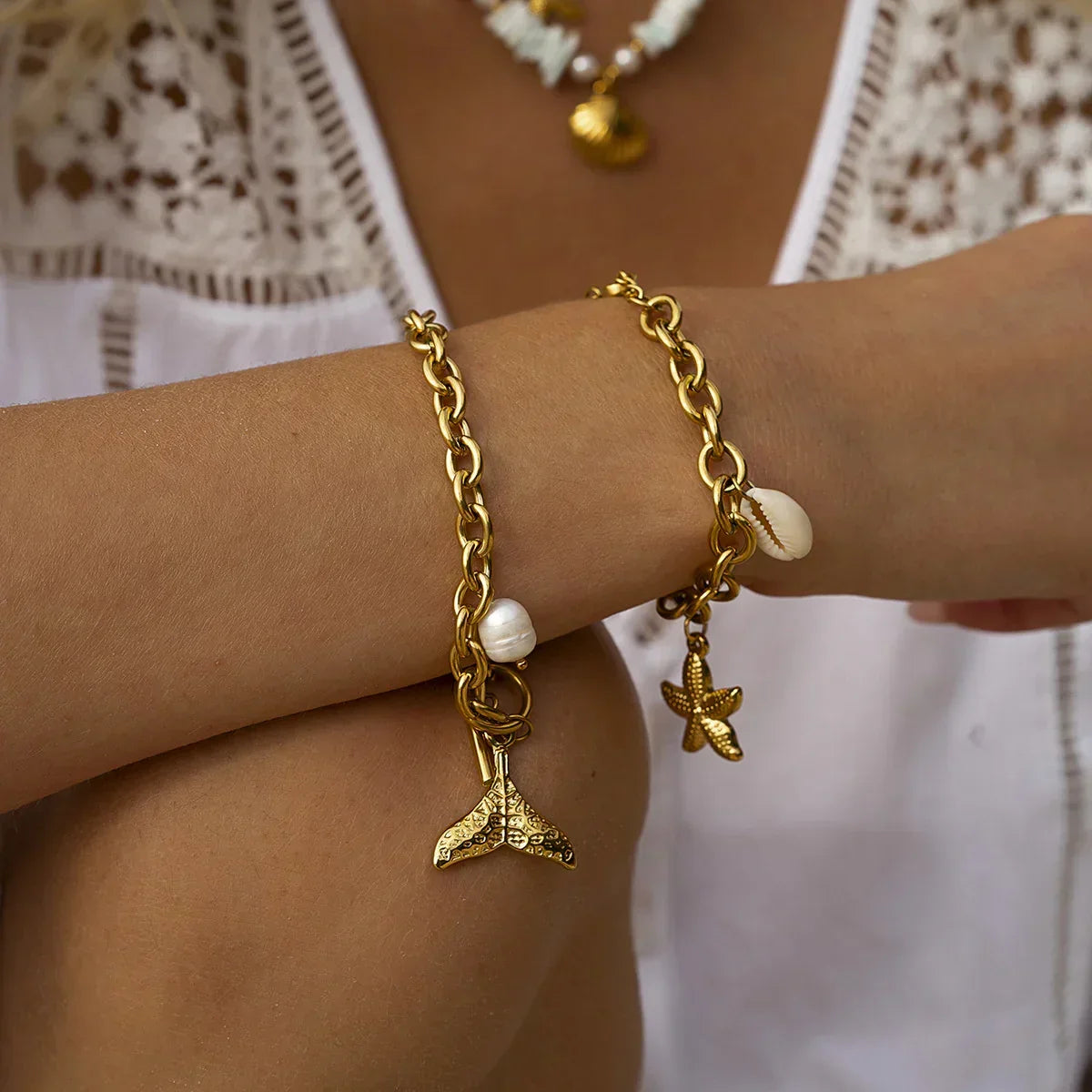 [GALE]Caspian Gold Bracelet