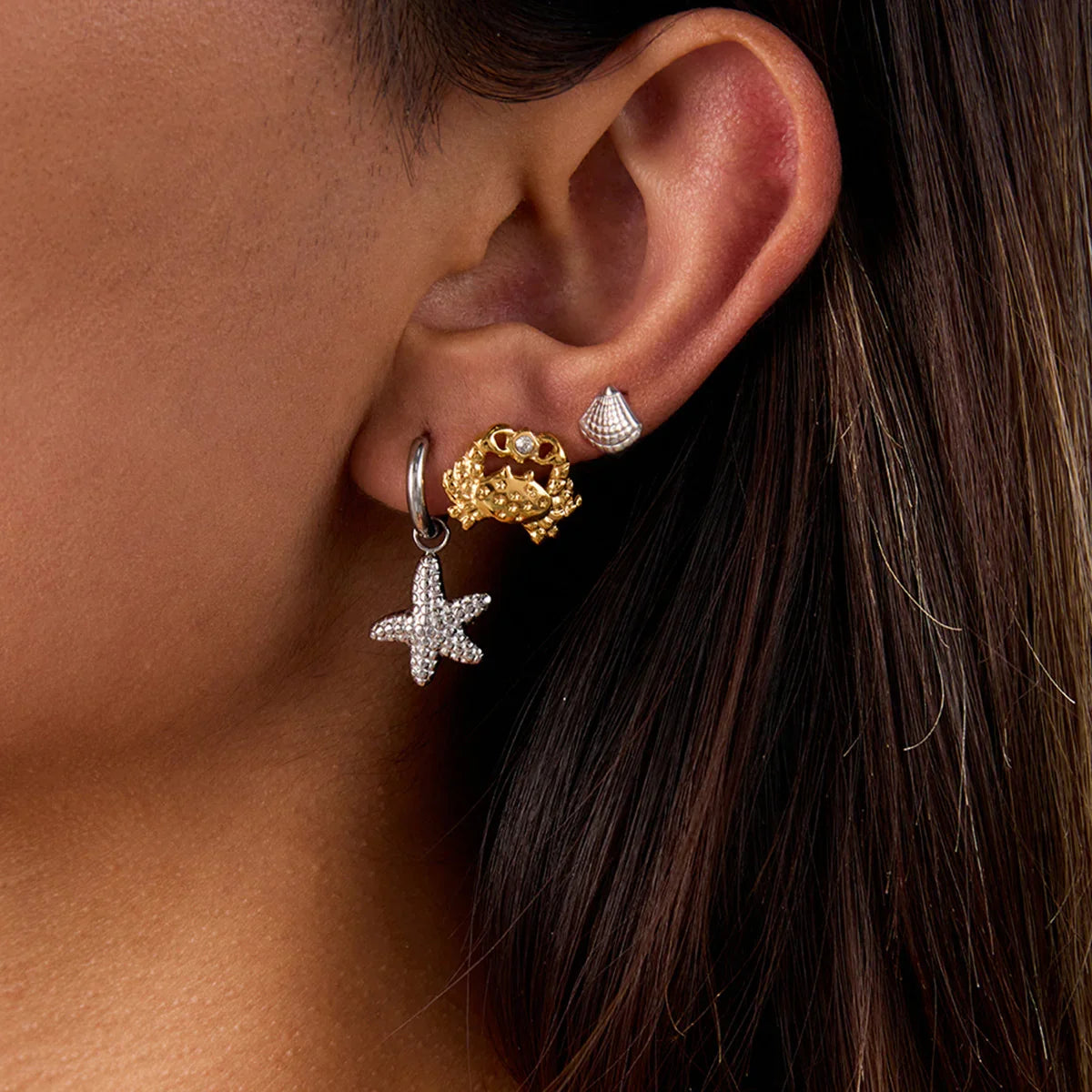 [GALE]Cheyenne Seaside Essential Earrings Bundle