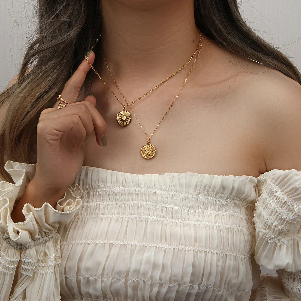 [GALE]Soleil Gold Necklace