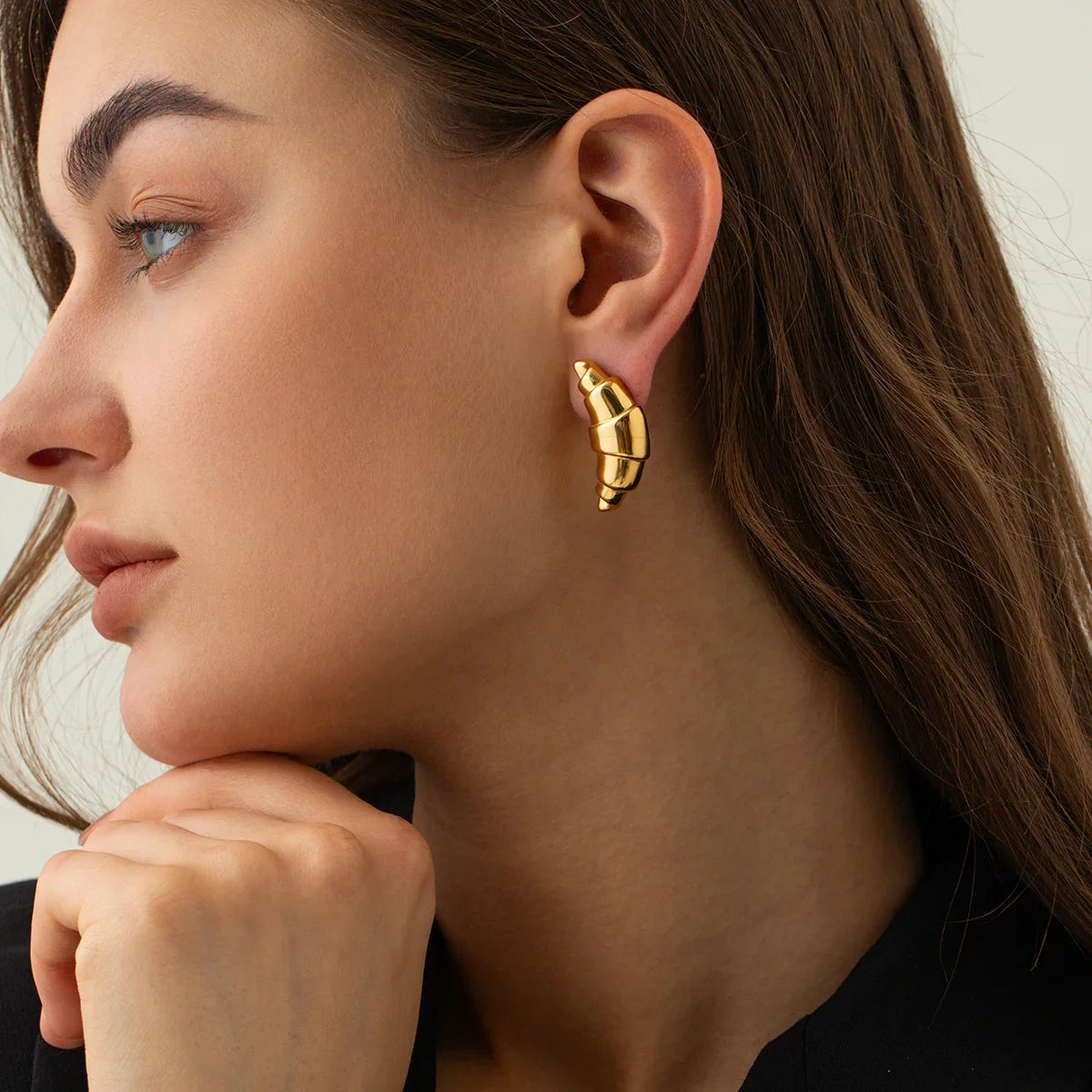 [GALE]Emberly Gold Earrings