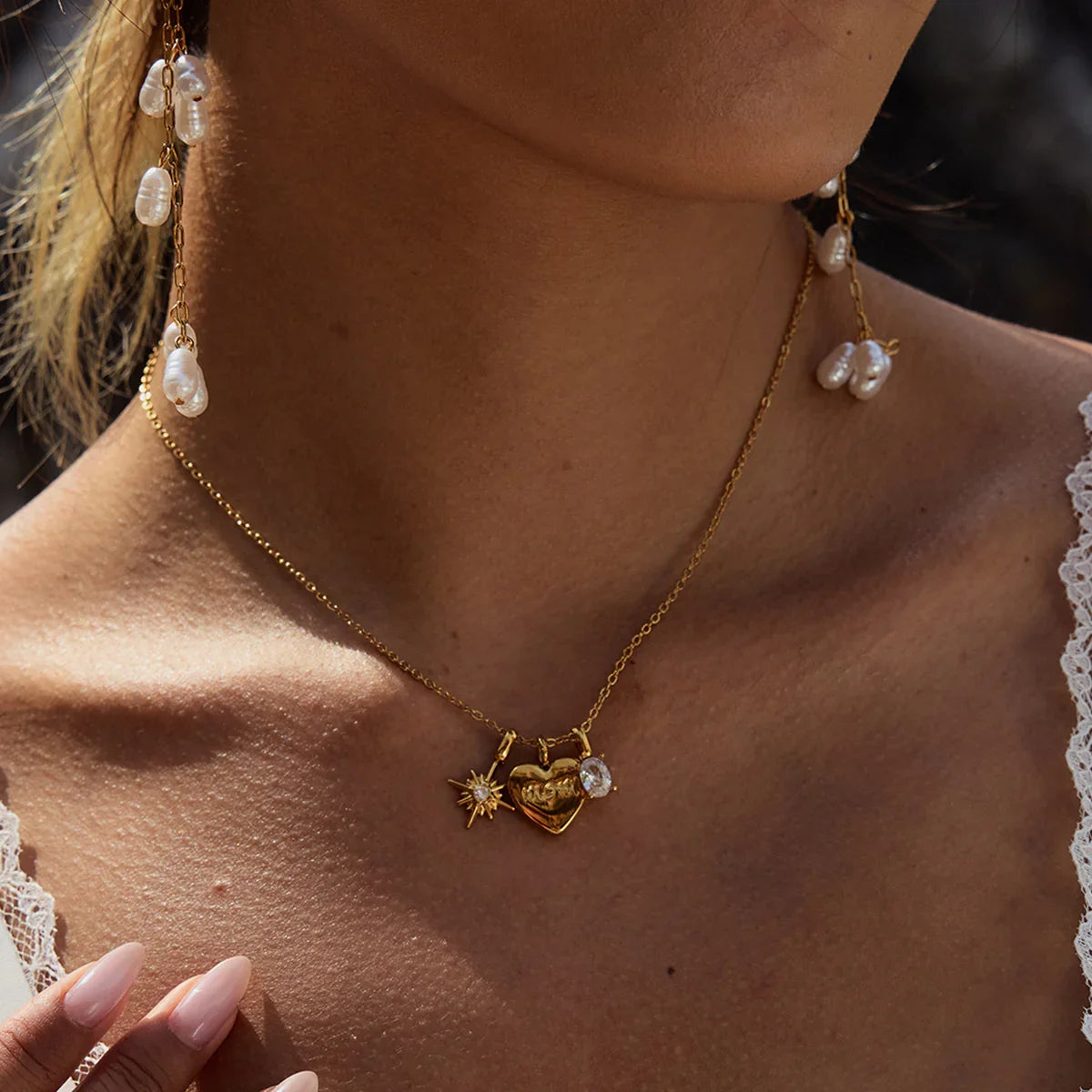 [GALE]A Mother's Appreciation Gold Locket