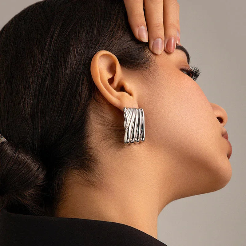 [GALE]Alisa Gold Earrings