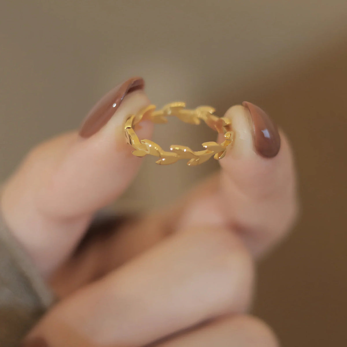 [GALE]Rhea Golden Vine Ring