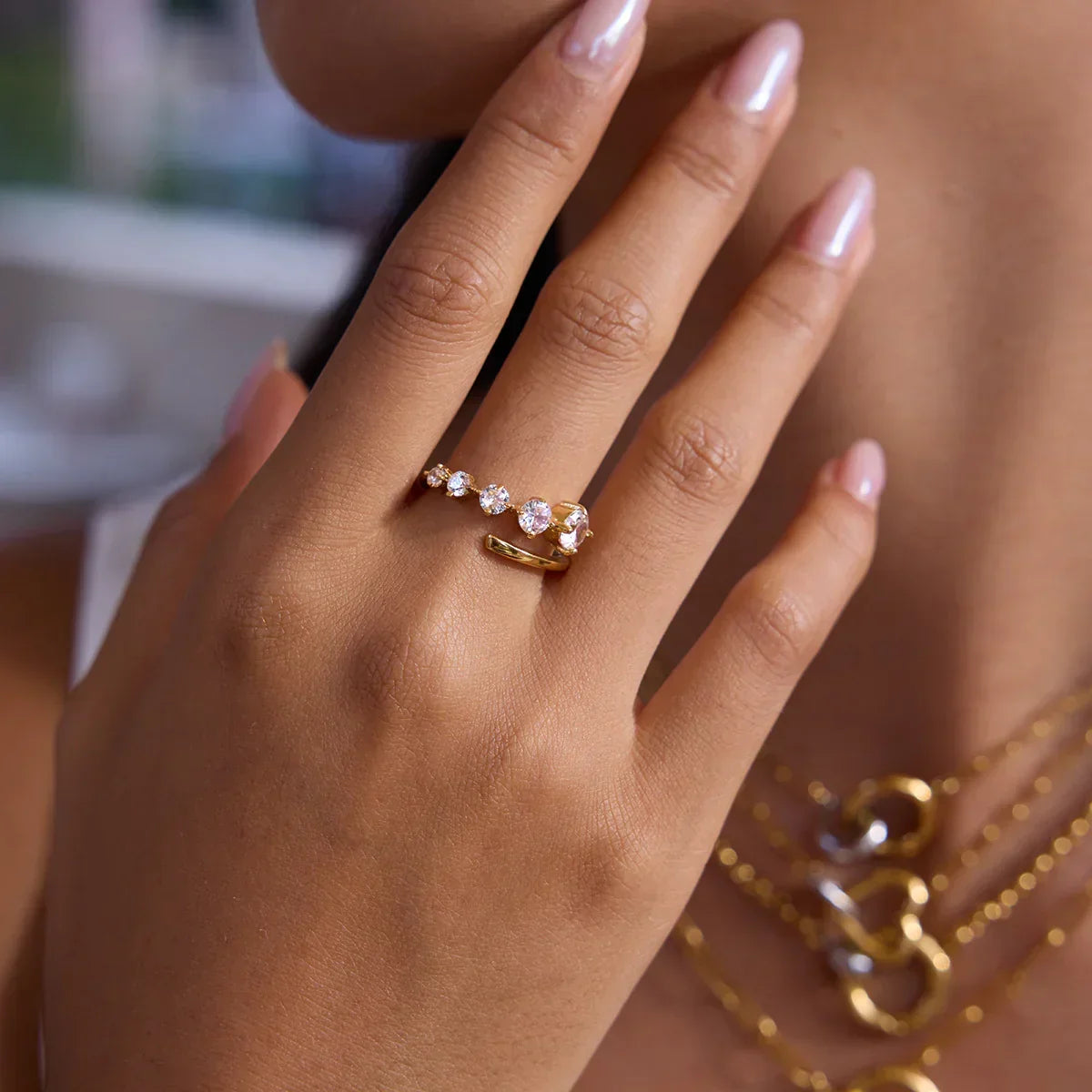 [GALE]Caelina Diamond Ring