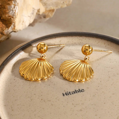 [GALE]Delianna Shell Earrings