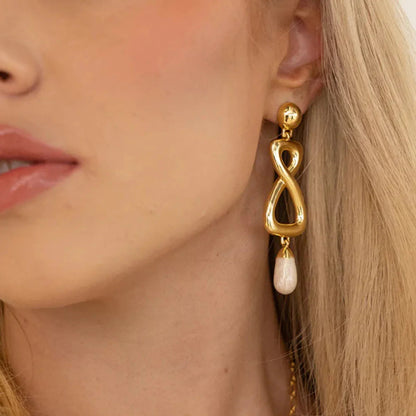 [GALE]Kaylee Freshwater Pearl Earrings