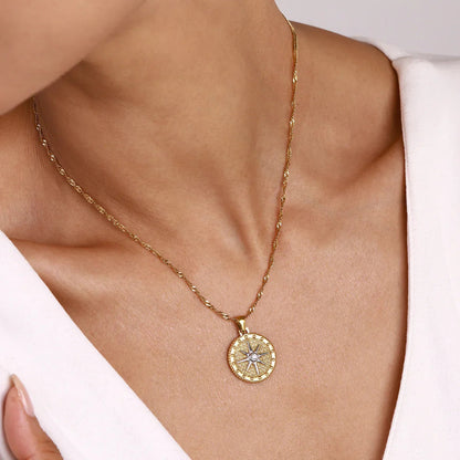[GALE]Parker Gold Star Pendant