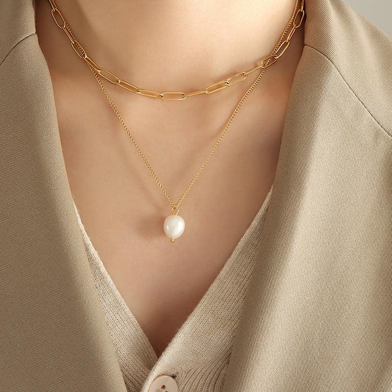 [GALE]Undine Freshwater Pearl Necklace
