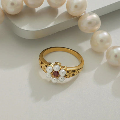 [GALE]Thalia Freshwater Pearl Ring