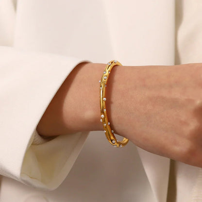 [GALE]Corisande Gold Bangle