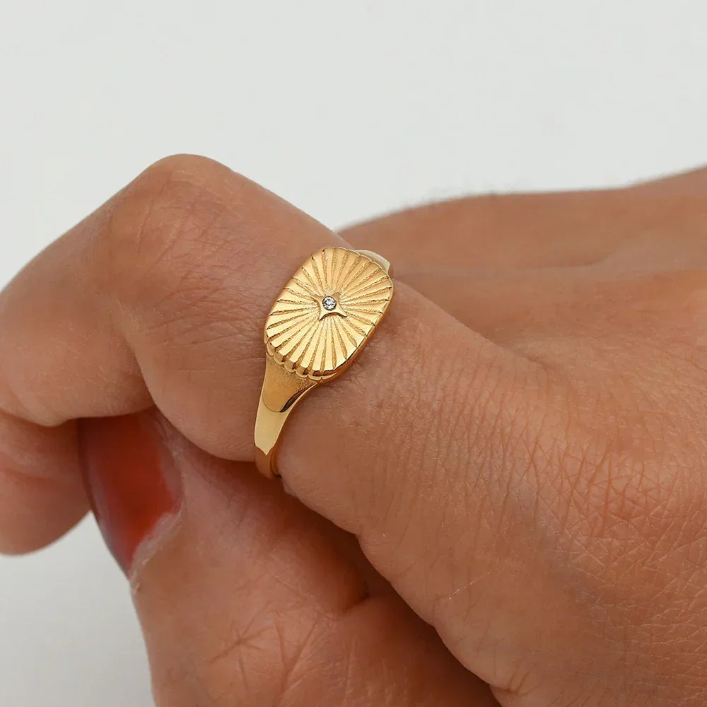 [GALE]Aglaia Gold Ring