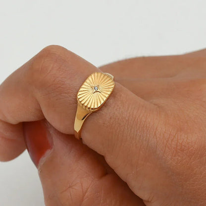 [GALE]Aglaia Gold Ring
