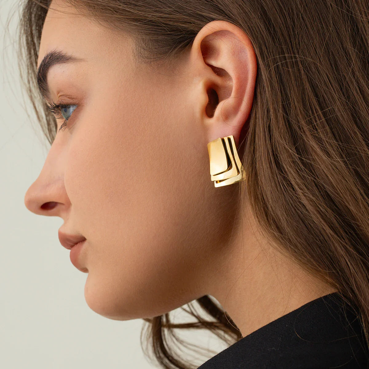 [GALE]Hettie Gold Earrings