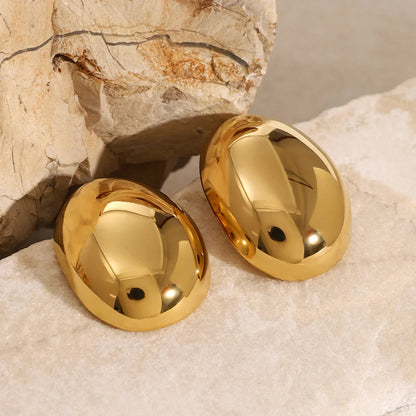 [GALE]Callista Gold Bean Earrings