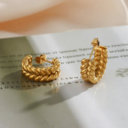 [GALE]Arabella Braid Earrings