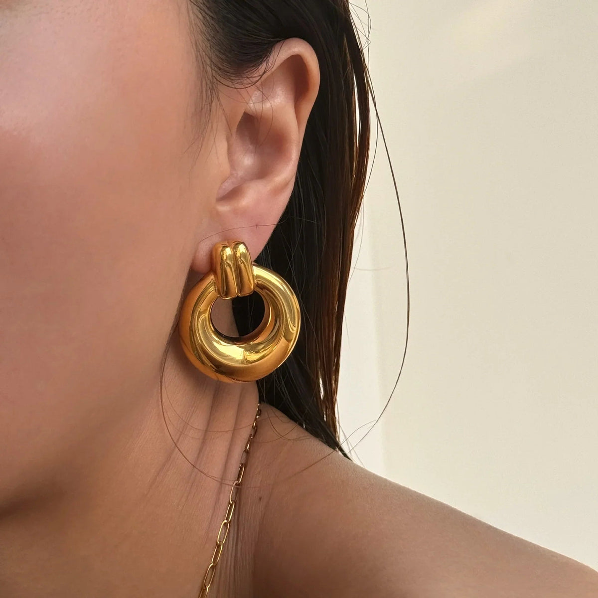 [GALE]Lynora Gold Earrings