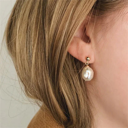 [GALE]Gloria Freshwater Pearl Earrings