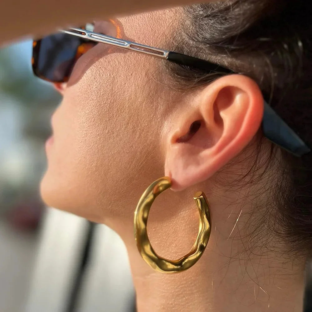 [GALE]Riley Gold Earrings