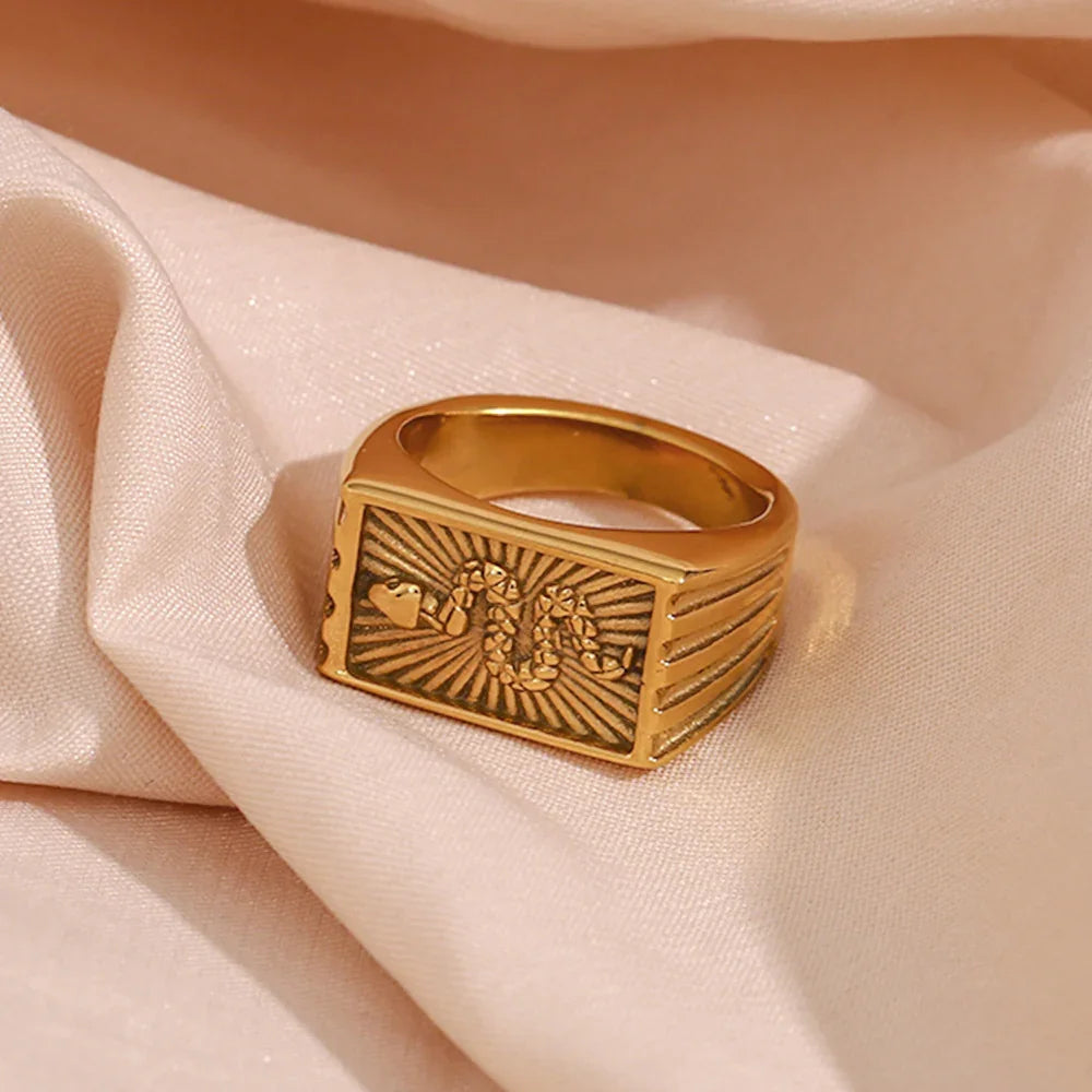 [GALE]Miles Gold Ring