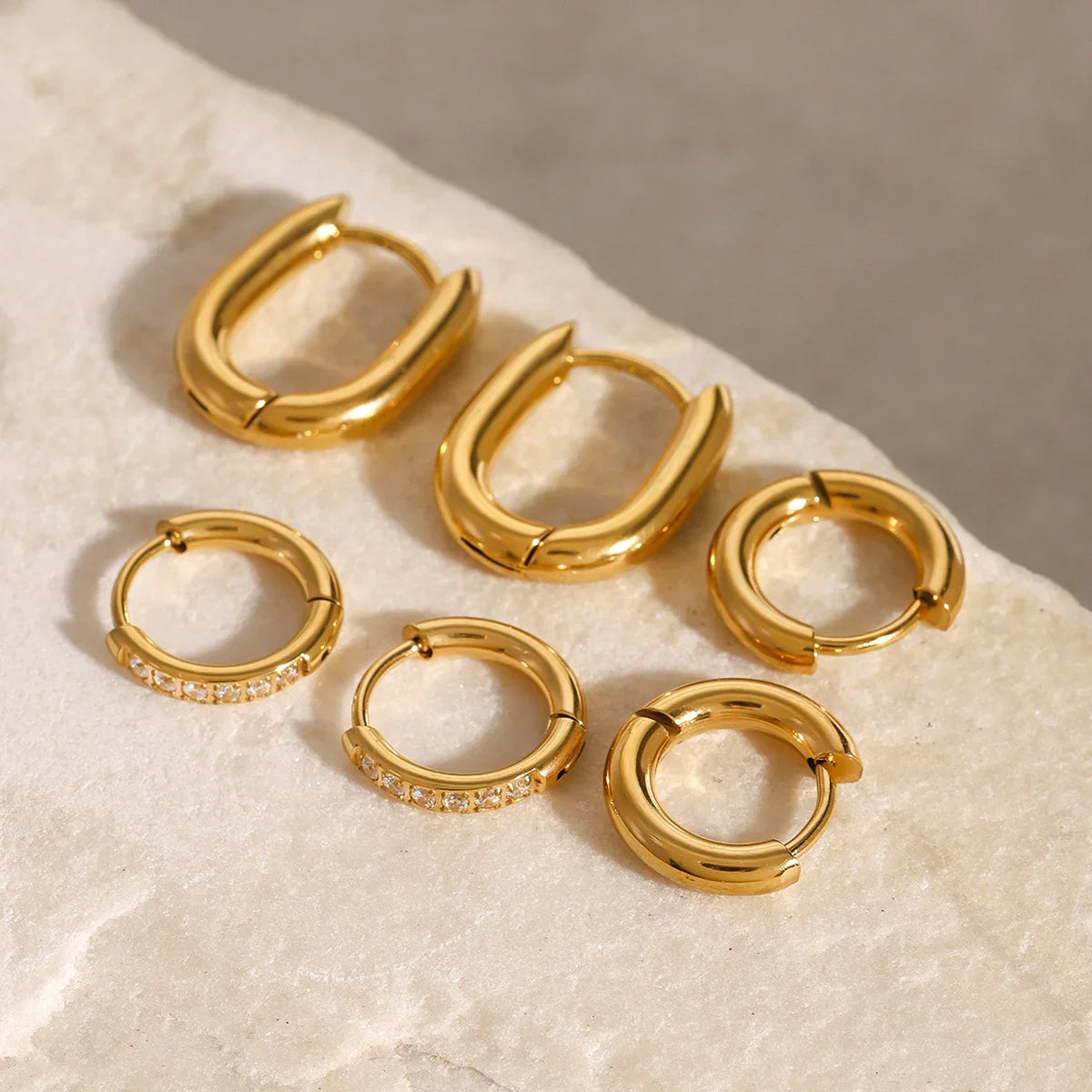 [GALE]Florielle Staple Hoops Bundle