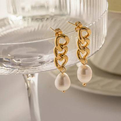 [GALE]Lumina Pearl Earrings