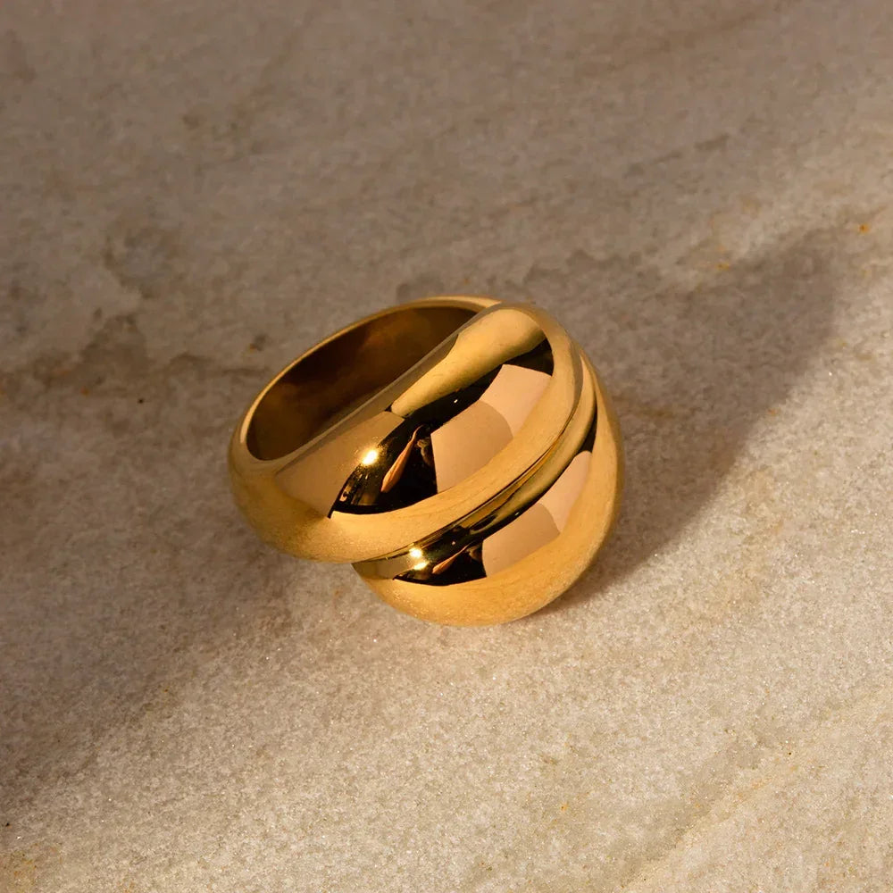 [GALE]Carys Gold Ring