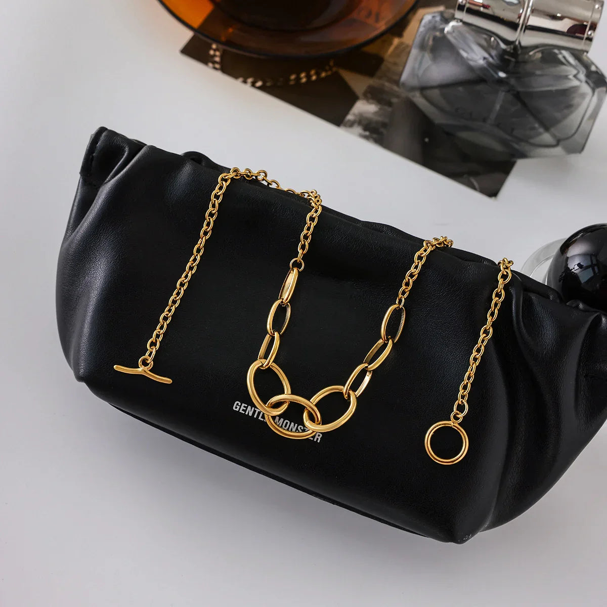 [GALE]Renelle Gold Chain Necklace