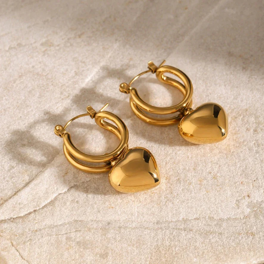[GALE]Audrey Gold Earrings