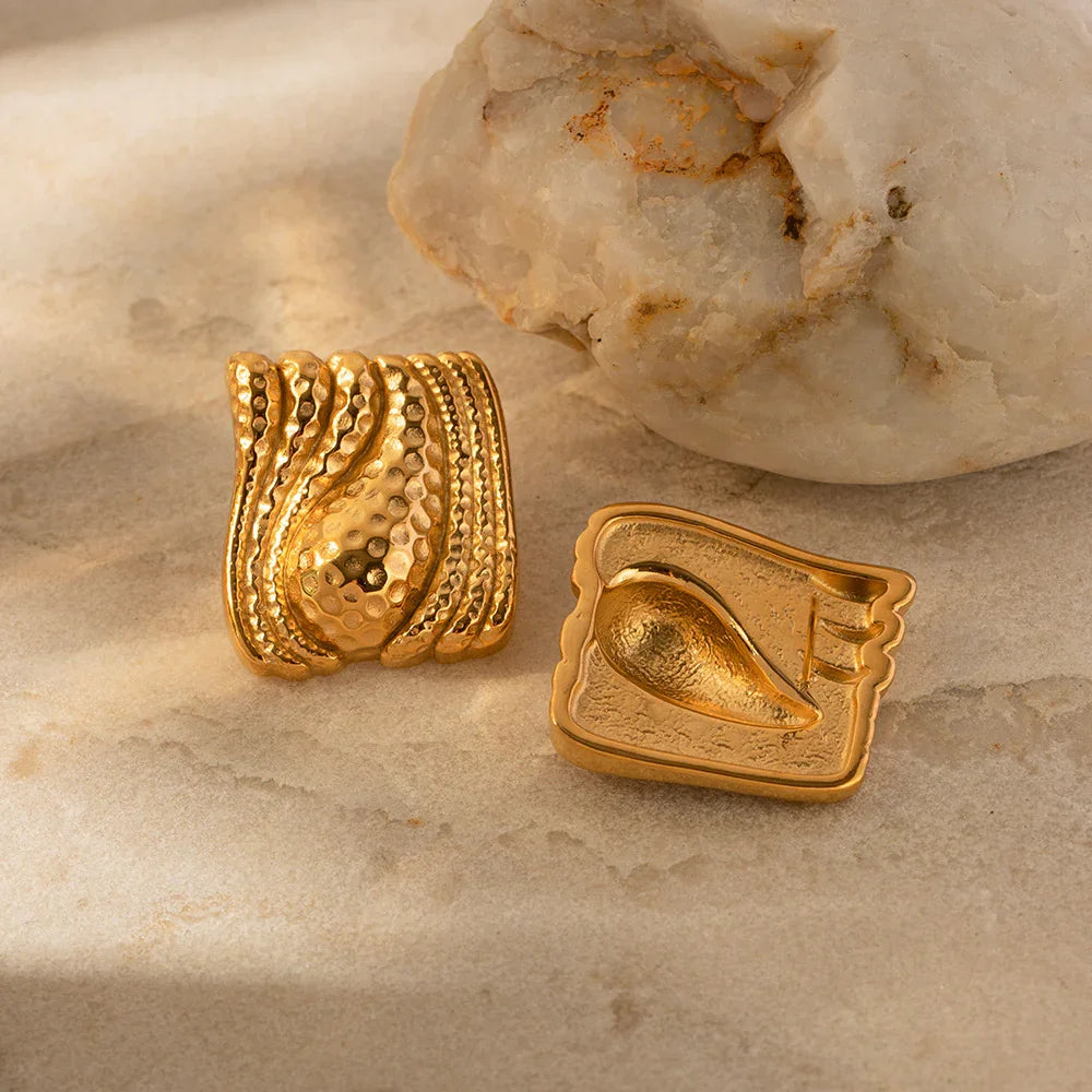[GALE]Marigold Gold Earrings