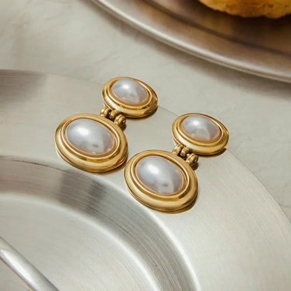 [GALE]Winnie Freshwater Pearl Earrings