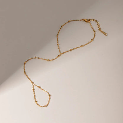 [GALE]Evelyne Gold Chain Bracelet