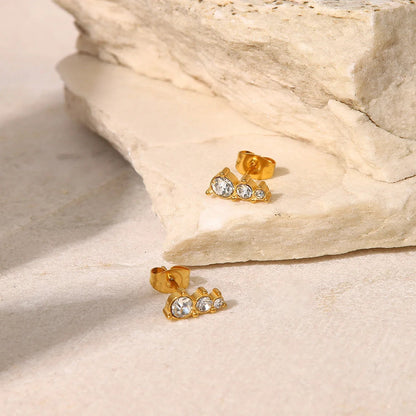 [GALE]Lira Gold Earrings
