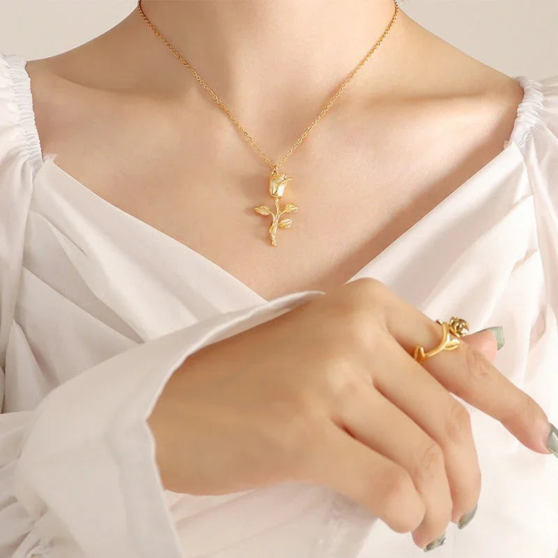 [GALE]Celia Gold Necklace